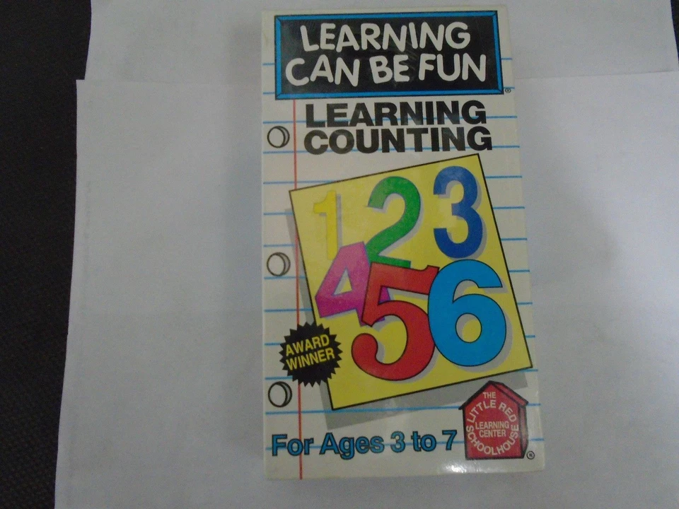 Learning Can Be Fun - Learning Counting For Ages 3 to 7 VHS education for kids - Image 1 of 1