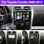 4G+64G Android 13 Carplay Car Stereo Radio For Toyota Corolla 2009-2013 GPS Navi