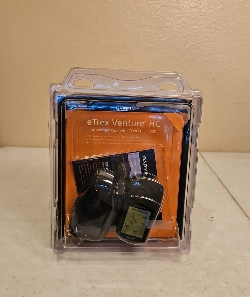 New Sealed Garmin eTrex Venture HC Adventure Pack Handheld GPS  - Image 1 of 3