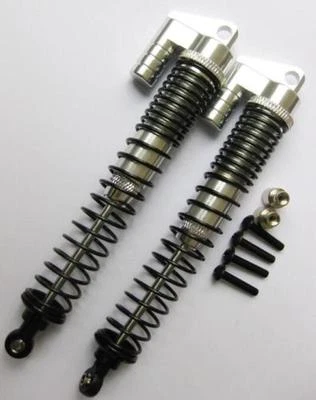 130mm Double Suspension Adjustable Piggyback Shocks S180007 For Rc Car 1/10 HSP - Image 1 of 4