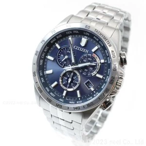 CITIZEN Collection CB5870-91L Men's Watch Eco-Drive Chronograph Navy Silver - Picture 1 of 12