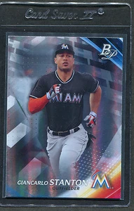 2017 Bowman Platinum Giancarlo Stanton #49 Marlins - Picture 1 of 1