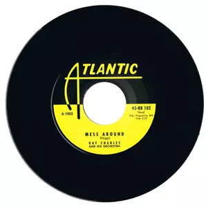Ray Charles Mess Around / I Got A Woman R&B Reissue Listen - Picture 1 of 2