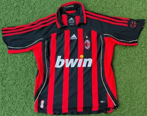 Adidas AC Milan 2006/07 Home Jersey bwin Boys M - Picture 1 of 7