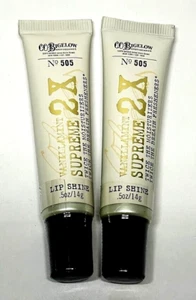2 Bath & Body Works C.O. Bigelow ~ VANILLAMINT SUPREME 2X No. 505 ~ Brillo de labios - Imagen 1 de 1