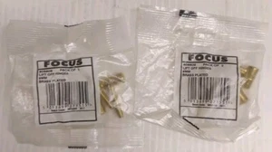Qtà 2 Confezioni da 2 (4) Cerniere Anuba Vite In Sollevamento Perno Ottonate 9mm - Foto 1 di 6