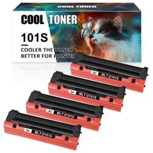 4x Toner für Samsung ML-2160 ML-2165W SCX-3400 SCX-3405W SCX-3405FW MLT-D101S XL - Bild 1 von 8