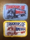 Neuf Vintage Truckers of America 3x2 patch fer à coudre au choix 1 ou achetez les deux