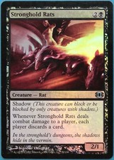 Stronghold Rats FOIL Future Sight PLD Black Uncommon CARD (209094) ABUGames
