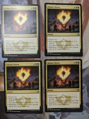 X4 Play Set MTG Abzan Charm Khans of Tarkir Regular Uncommon NM 4 x - Image 1 of 4
