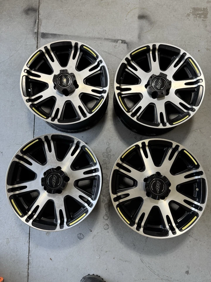 Jeep Wrangler Rims - american racing wheels 17” - Image 1 of 4