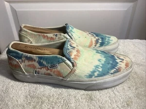 Vans Off The Wall Pastel Tie Dye Women's Slip On Shoes Size 8.5 751505 - Picture 1 of 7