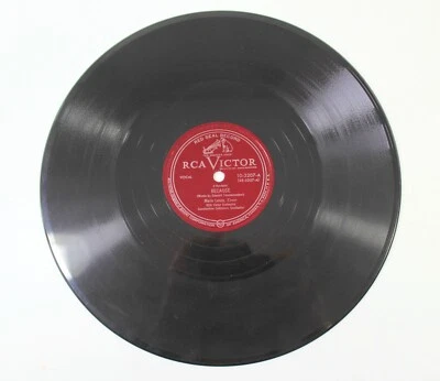 Mario Lanza - Because & For You Alone - RCA Victor Red Seal 10-3207 - 78 - Exc+ - Image 1 of 3