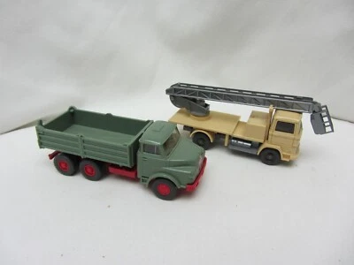 Wiking HO Scale MAN Dump Truck & Mercedes Ladder Truck U Pick - Image 1 of 3
