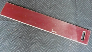 Sho-Bud Pedal Steel Guitar Neck Board Laminated Single Neck Burgundy - Picture 1 of 3