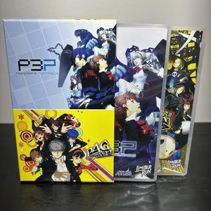 Persona 3 Portable & 4 Golden Bundle Nintendo Switch Brandneu mit Schutzhülle LRG - Bild 1 von 20