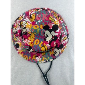 Neff Disney Mickey Mouse Sombrero Cubo Estampado Gráfico Ajustable Rosa - Imagen 1 de 7