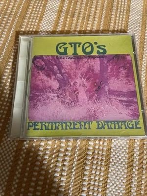 Компакт-диск GTO с постоянными повреждениями Фрэнк Заппа Джефф Бек Энигма ретро отличное состояние проверено! - Изображение 1 из 4