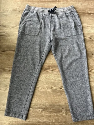 Calça de moletom masculina Gap French Terry azul grande tornozelo cônico - Imagem 1 de 4