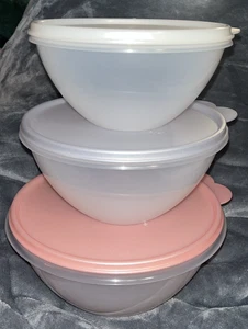 Tupperware NEW 3 piece Wonderlier bowl set - Picture 1 of 4