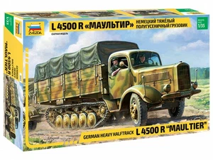 Modellino mezzi militari 1/35 L4500 R MAULTIER ZVEZDA 3603 Scala 1:35 - Foto 1 di 5