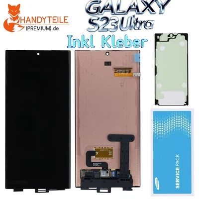 Original Samsung Galaxy S23 Ultra  S918B  AMOLED Display Touchscreen Bildschirm - Bild 1 von 4