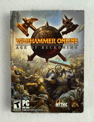 Warhammer Online: Age of Reckoning PC Big Box EA Mythic 2008 (Sealed) - Image 1 of 4