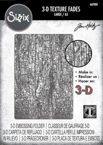 Sizzix 3D Texture Embossing Fades Folder A5 Cracked Large 667000 - Picture 1 of 4