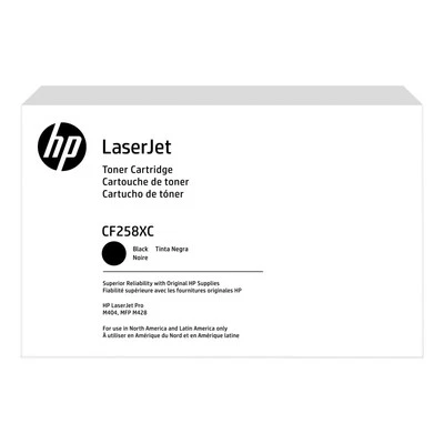 Cartucho de tóner HP 58X BlackLaser Jet Intelligence nuevo genuino CF258XC Foto 1 de 2