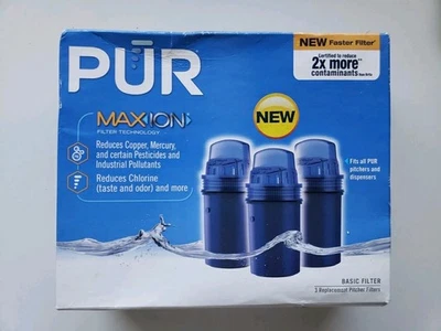 PUR Pitcher Filter Maxion PPF900Z Replacement Water Filter 2 Pack Home New - Image 1 of 4