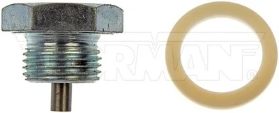 Plugue de drenagem de óleo do motor Dorman 090-074 para modelos Ford 87-93 selecionados - Imagem 1 de 4