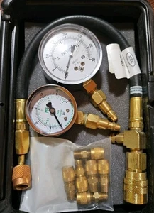 MEC ME-QTG16B Leak Test Kit with 1/4 Flare Valves - Picture 1 of 3