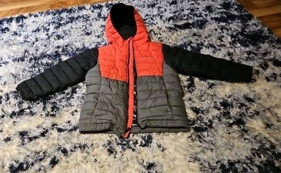 abrigo acolchado naranja columbia xs niños Foto 1 de 4