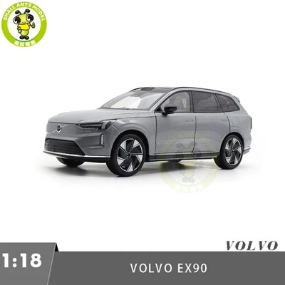 1/18 Volvo EX90 Electric Vehicle Gray Diecast Model Toy Car Friends Gifts - Image 1 of 4