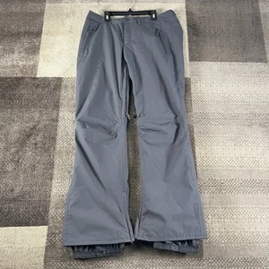 Burton Snow Pants Mens M Gray Living Lining Waterproof Ski Snowboard Outdoor - Picture 1 of 13