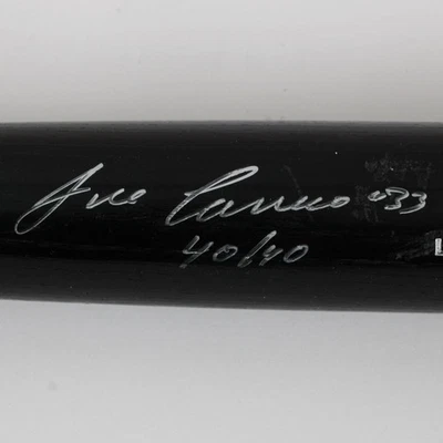 Jose Canseco Signed Bat A's "40/40" - COA JSA - Image 1 of 4