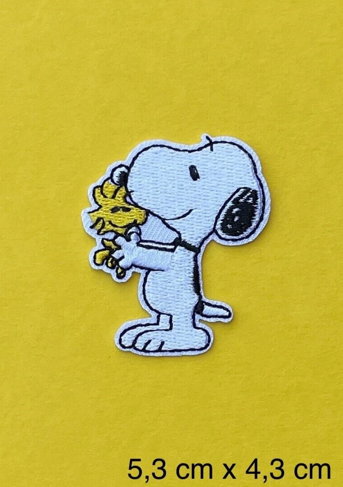 Bügelbild, Patch, Aufnäher, Aufbügler, Applikation für SNOOPY*+ WOODSTOCK* Fans - Bild 1 von 1