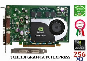 SCHEDA GRAFICA  PCI EXPRESS 256 MB NVIDIA QUADRO  FX 570 DDR2 DUAL-DVI  PNY - Foto 1 di 2