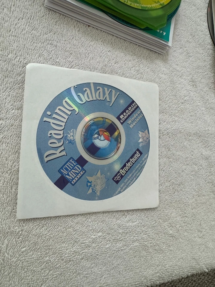 Reading Galaxy Reading Comprehension 1995 Broderbund - Windows/Macintosh - Image 1 of 1