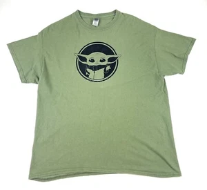 T-shirt uomo verde baby yoda taglia XL - Foto 1 di 3