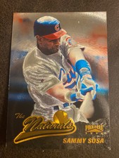 1996 Pinnacle THE NATURALS SAMMY SOSA NEAR MINT CUBS