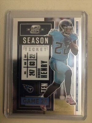 2020 Contenders Optic Season Ticket Base - DERRICK HENRY Titans #56 - Image 1 of 2