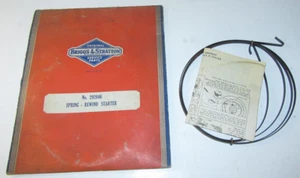 Briggs and Stratton Rewind Starter Spring NOS/OEM 292046 w/instructions - Picture 1 of 3