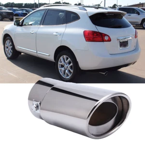 Chrome Car Stainless Rear Exhaust Pipe Tail Muffler Tip For Nissan Rogue SL SUV - Bild 1 von 10
