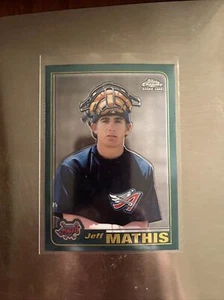 2001 Topps Chrome Traded Anaheim Angels #T258 Jeff Mathis RC - Picture 1 of 2