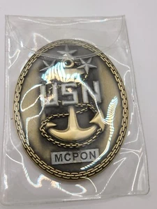 MCPON Joe Campa Master Chief Petty Officer Of The Navy Challenge Coin 3" - Picture 1 of 4