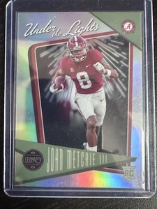 2022 Legacy Under the LIghts John Metchie III Rookie Alabama #UL-14 - Picture 1 of 2