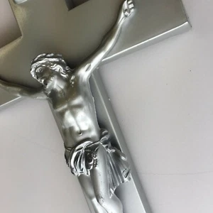 Vintage Kruzifix Christus am Kreuz Kruzifix religiös 10 Zoll - Bild 1 von 6