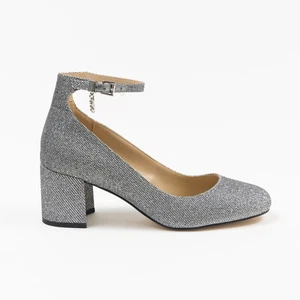 Escarpins femme Michael Kors Perla paillettes Mary Jane argent taille 6 - Photo 1/7
