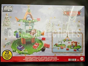 CALENDARIO DELL'AVVENTO DISNEY PIXAR CARS DIE CAST MINI RACERS 2023 SPEDIZIONE GRATUITA $15+ - Foto 1 di 2